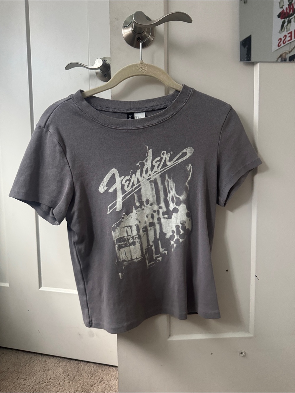 Divided Gray Fender Graphic Tee